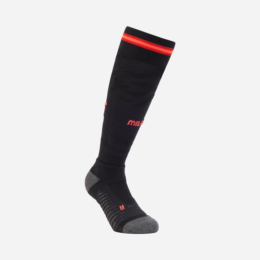 AAA Quality AC Milan 26/27 Third Black Soccer Socks